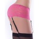 Crotchless Lace Garter Short