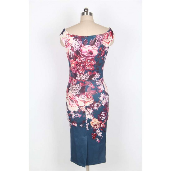 Floral Pencil Dress