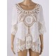 Hot Sexy White Crochet Lace Beachwear