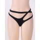 Black Open Waist ladies Underwear