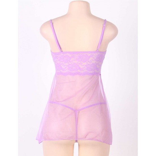 Two Tone Sparkle Babydoll