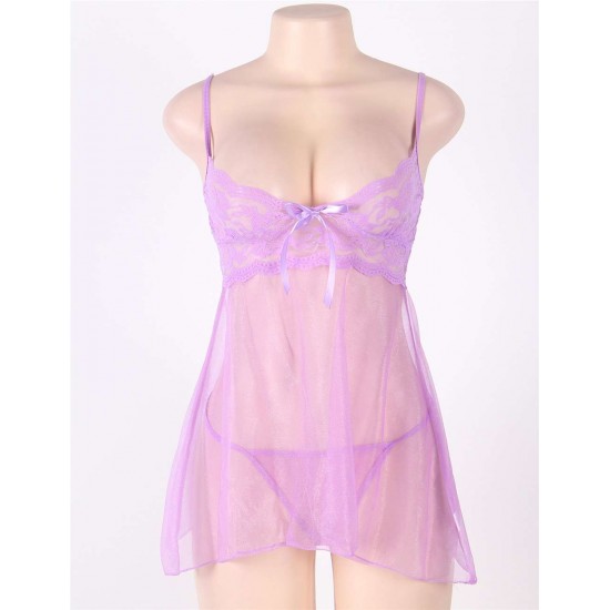 Two Tone Sparkle Babydoll