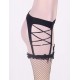 Plus size Crocheted Garter with G-string