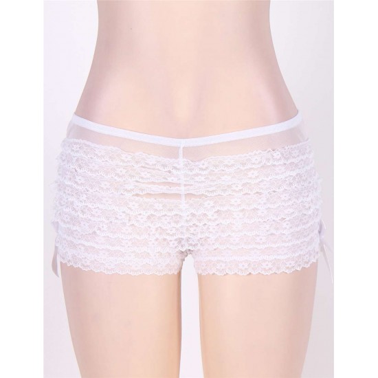 Whtie Lace Sexy Panty