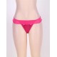 Women Mesh Big Bow Ruffled Thong