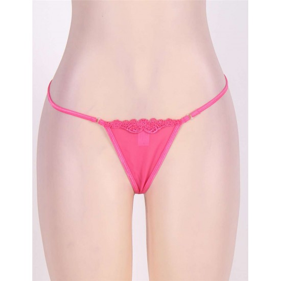 Sexy Pink G String Thong Underwear 