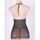 Black Mesh Chemise