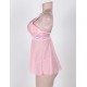 Plus Size Dynamic Pink Cute Dress