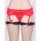 Plus size lace garter