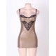 Light Brown Gorgeous Leather Chemise 