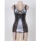 Tempting Microfiber Babydoll Dress With Underwire Molded Cups