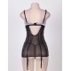 Tempting Microfiber Babydoll Dress With Underwire Molded Cups