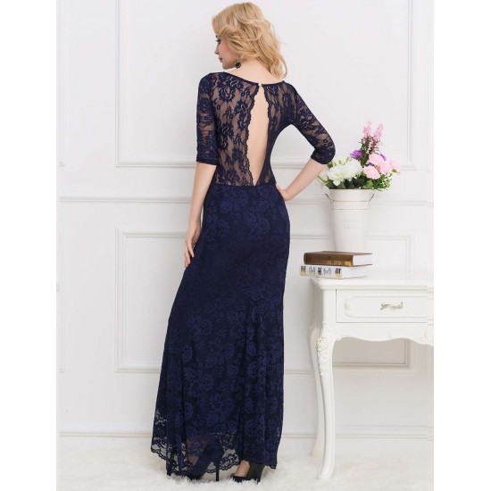 Plus Size Long Long Dress