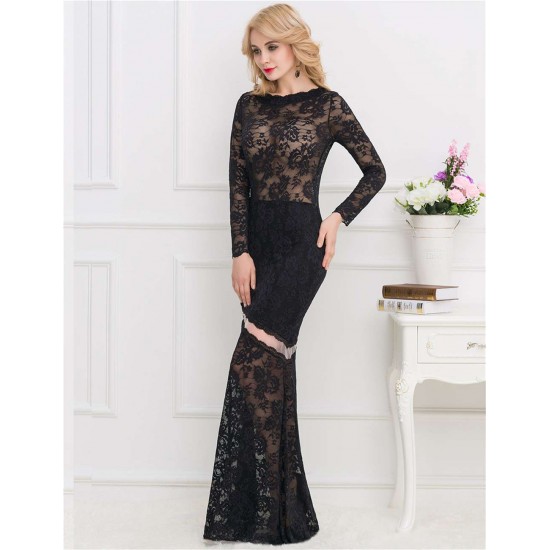 Lace Long Dress