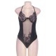 Glamour Underwire Hollywood Sheer Lace Teddy