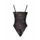 Push-up Cup Black Lace Teddy