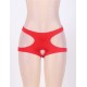 Sexy Cut Out Open Crotch Red Panty