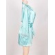 Two-Piece Satin Mint Green Sleepwear