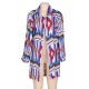 Fashion Colorful Trendy Geometry Print Cover-ups