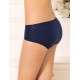 Dark Blue Plus Size Flash Silky Soft Sexy Panty