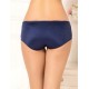 Dark Blue Plus Size Flash Silky Soft Sexy Panty