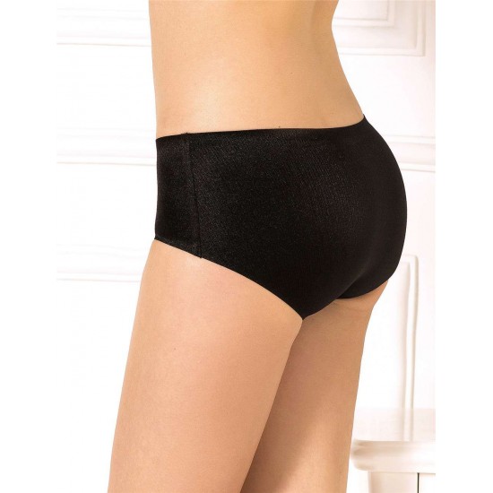 Black Plus Size Flash Silky Soft Sexy Panty