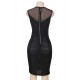 Deluxe black stripe Fashion Dress