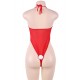 Red Mesh Cute Rabit Teddy Costume