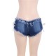 Sexy women summer shorts jeans denim micro mini jean