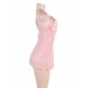 Plus Size Pink Seduction sexy babydoll