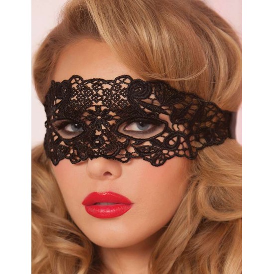 Enchanting Black Lace eye mask