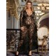 Plus Size Black Delicate Lace Long Sleepwear Gown