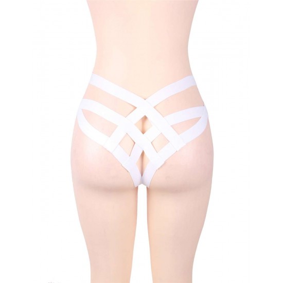 Sexy Cage Bandage Brief Thong Plus Size Panty