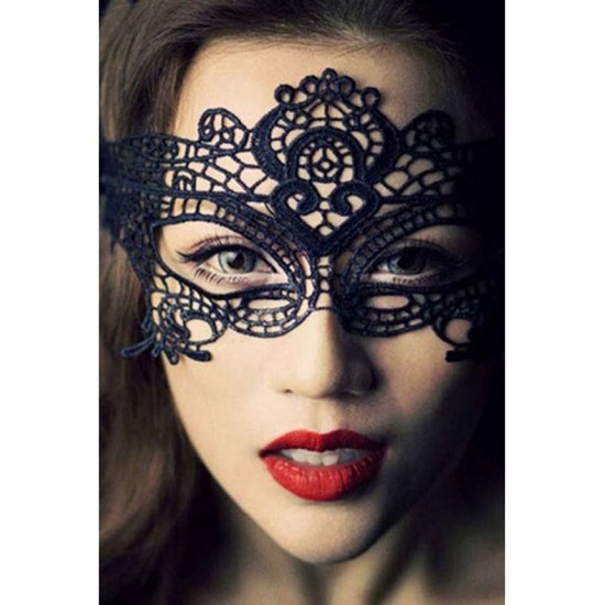 Enchanting Black Lace eye mask