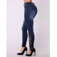 Plus Size Frenulum decoration Women Jeans 