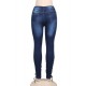 Plus Size Frenulum decoration Women Jeans 