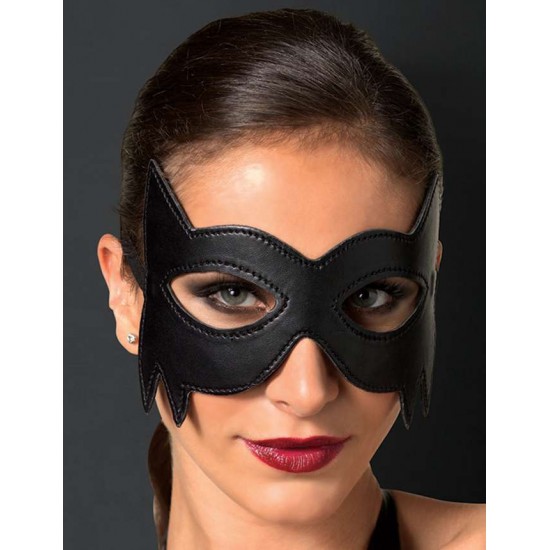 Black Leather Eye Mask