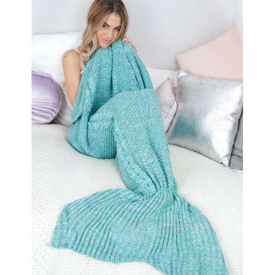 Mermaid tail blanket