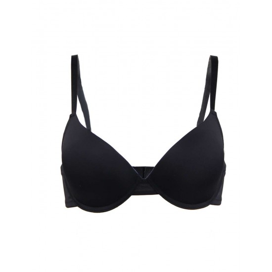 Black High quality smooth basic comfort T-shirt bra