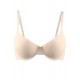 Beige Smooth Seamless Push Up comfortable T-shirt bra