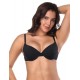 Black High quality smooth basic comfort T-shirt bra