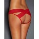 Red Hollowed Out Ladies' Panty