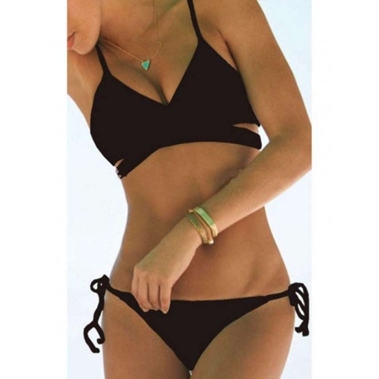 Black Sexy Summer Bikini Set