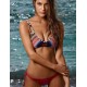 Color print summer bikini set