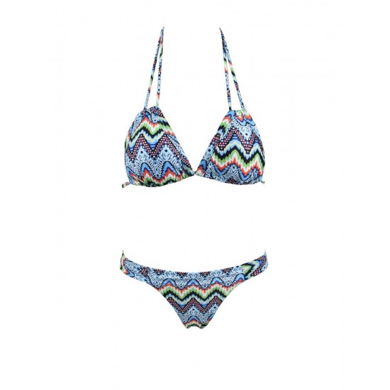 Fashion national wind printing Bikini Set