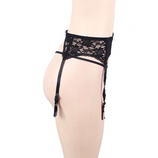 Plus size lace garter