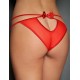 Plus Size Stylish Red Sexy Panty