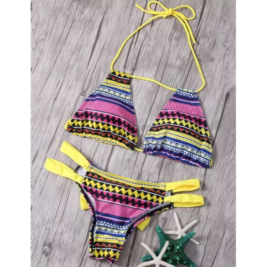 Fashion Printing Sexy Summer Women Bikini Set