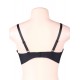 Black Smooth Seamless Push Up comfortable T-shirt bra