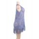 Chenille Knitted Hollow Out Beach Dress